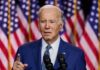 Biden Emerges to Hold First 2024 Campaign Rally